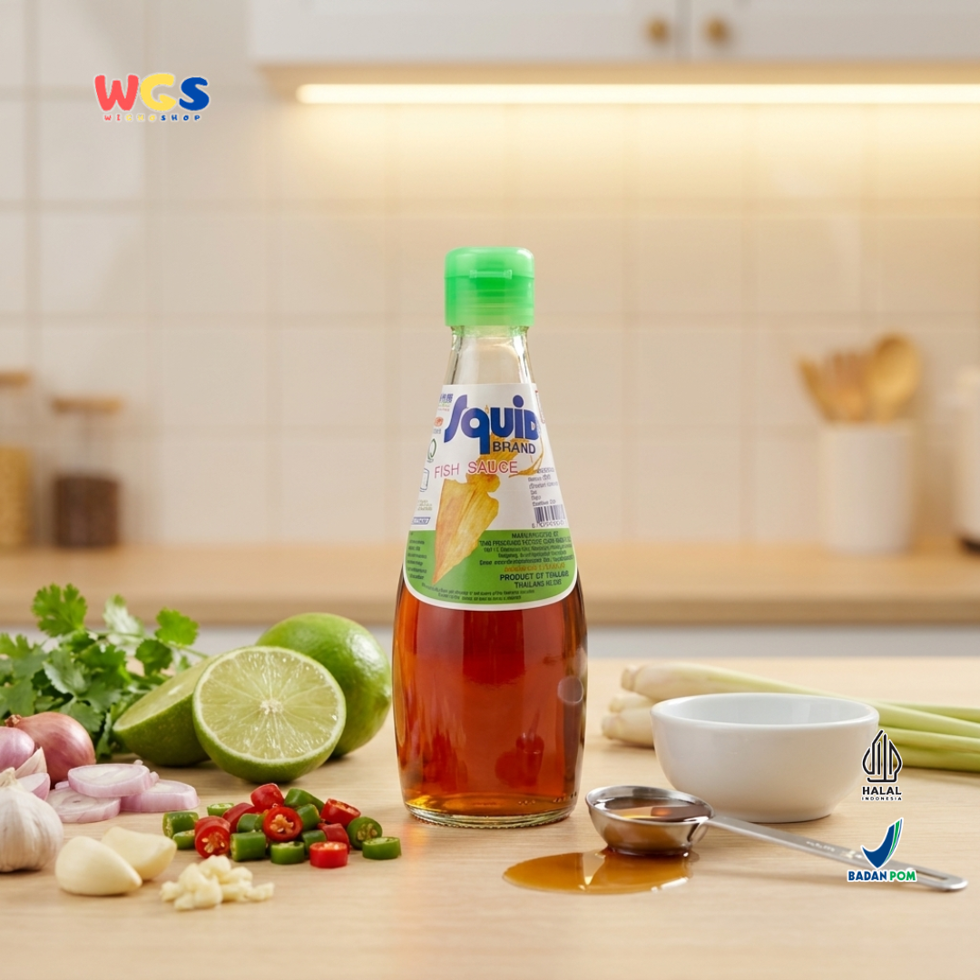 Squid Brand Fish Sauce 300 ml - Thai Fish Oil Sauce