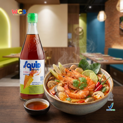 Squid Brand Fish Sauce 725ml - Authentic Thai Fish Sauce