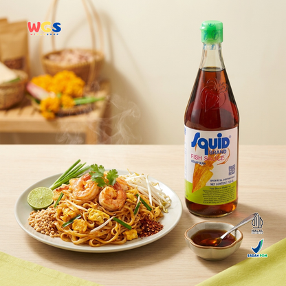 Squid Brand Fish Sauce 725ml - Authentic Thai Fish Sauce