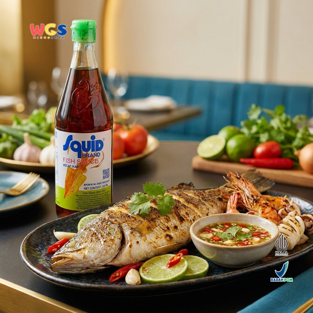 Squid Brand Fish Sauce 725ml - Authentic Thai Fish Sauce