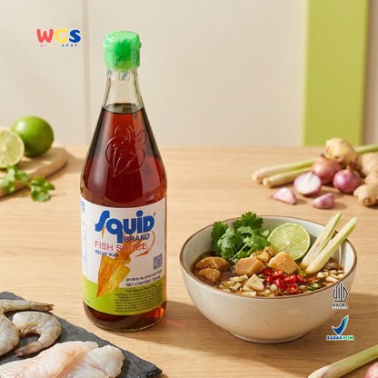 Squid Brand Fish Sauce 725ml - Authentic Thai Fish Sauce