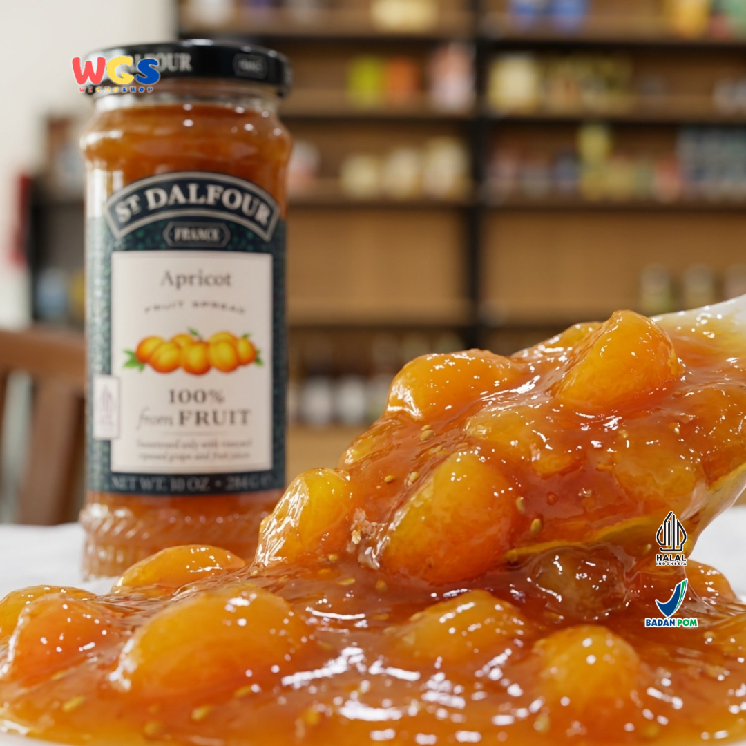 St. Dalfour Apricot Fruit Spread 284g - Apricot Fruit Spread