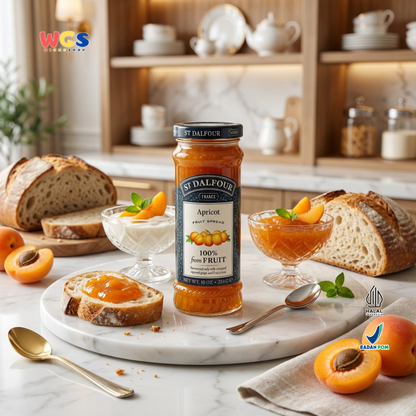 St. Dalfour Apricot Fruit Spread 284g - Apricot Fruit Spread
