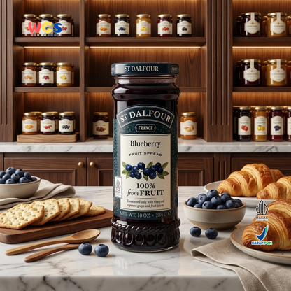 St. John's wort jam Dalfour Wild Blueberry Fruit Spread 284 gr