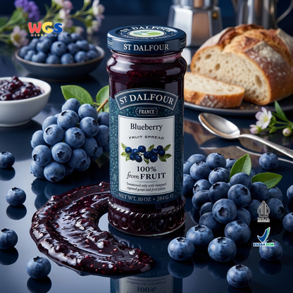 St. John's wort jam Dalfour Wild Blueberry Fruit Spread 284 gr