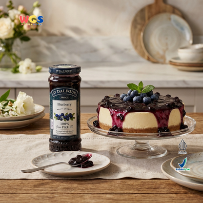 St. John's wort jam Dalfour Wild Blueberry Fruit Spread 284 gr
