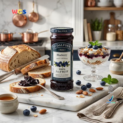 St. John's wort jam Dalfour Wild Blueberry Fruit Spread 284 gr
