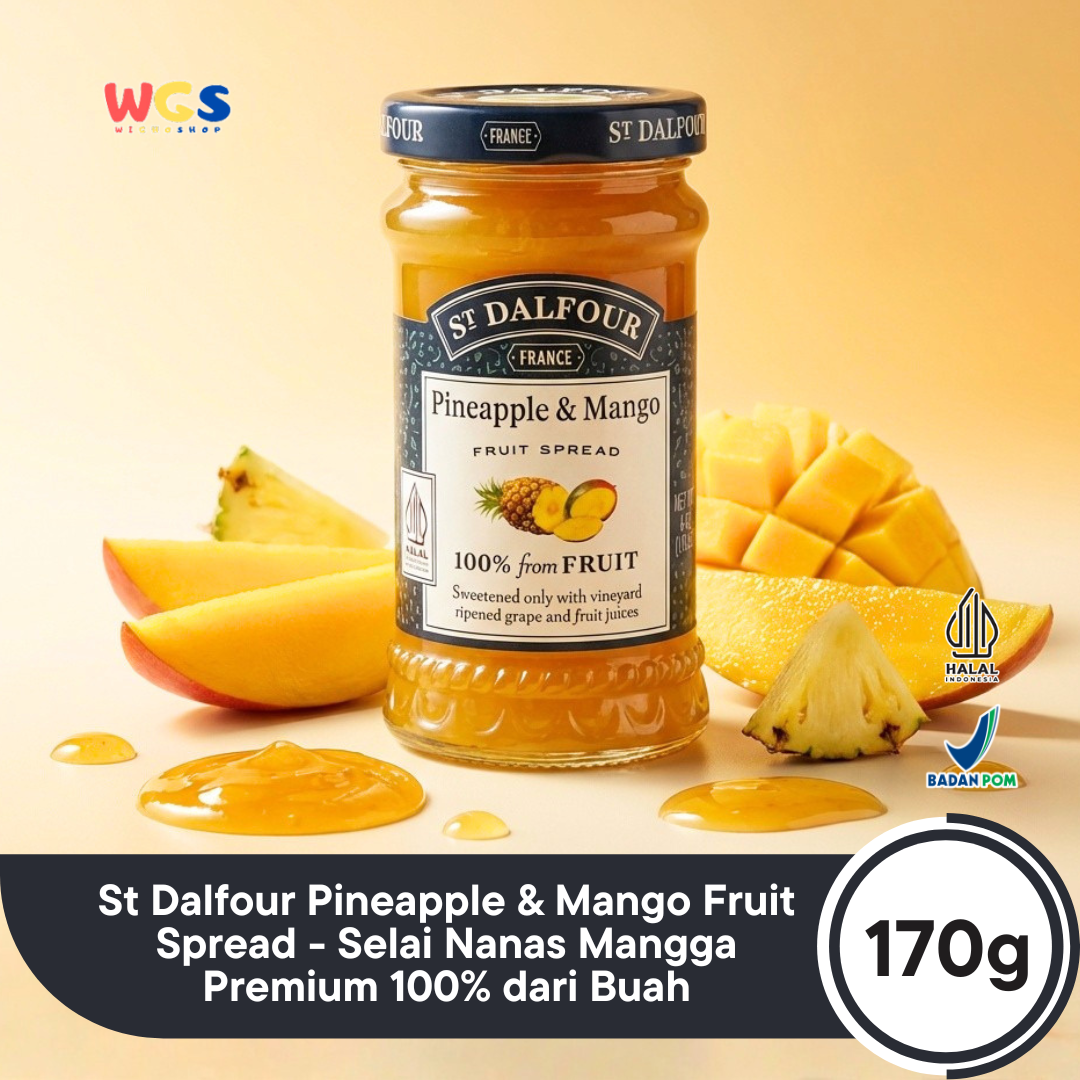 St. Dalfour Pineapple and Mango Fruit Spread 170g