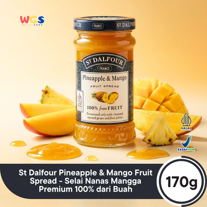St. Dalfour Pineapple and Mango Fruit Spread 170g