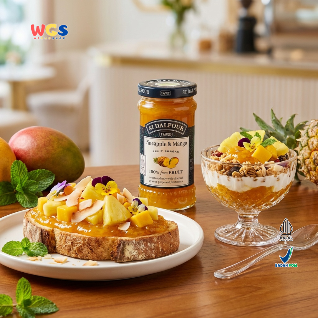 St. Dalfour Pineapple and Mango Fruit Spread 170g