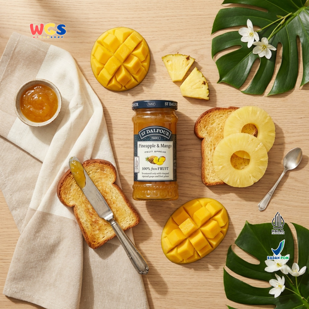 St. Dalfour Pineapple and Mango Fruit Spread 170g