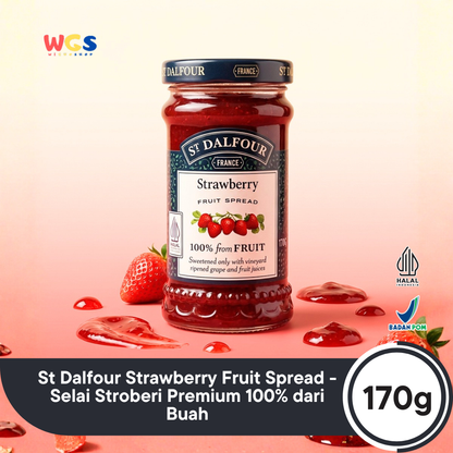 St. Dalfour Strawberry Fruit Spread 170g - Strawberry Fruit Spread