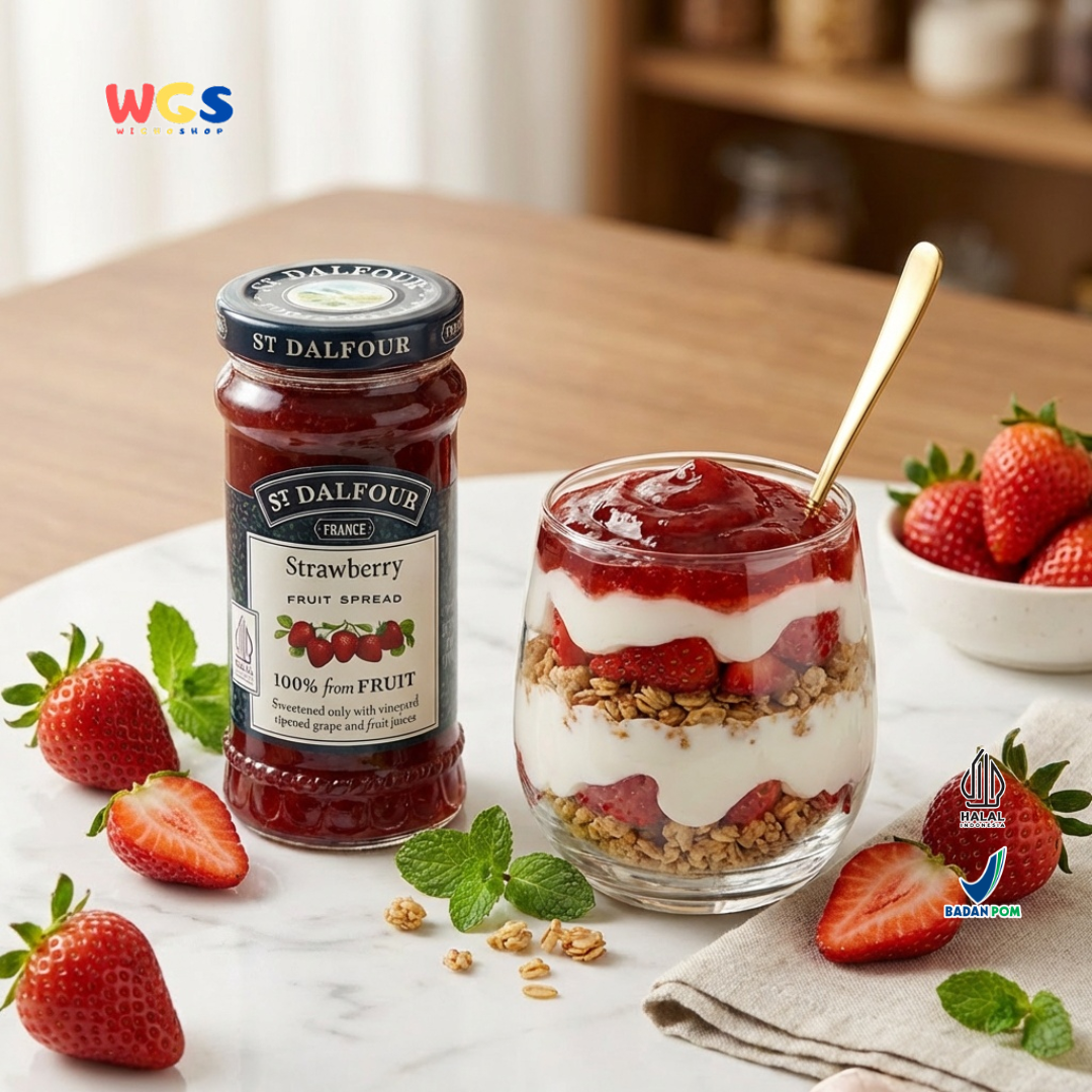 St. Dalfour Strawberry Fruit Spread 170g - Strawberry Fruit Spread