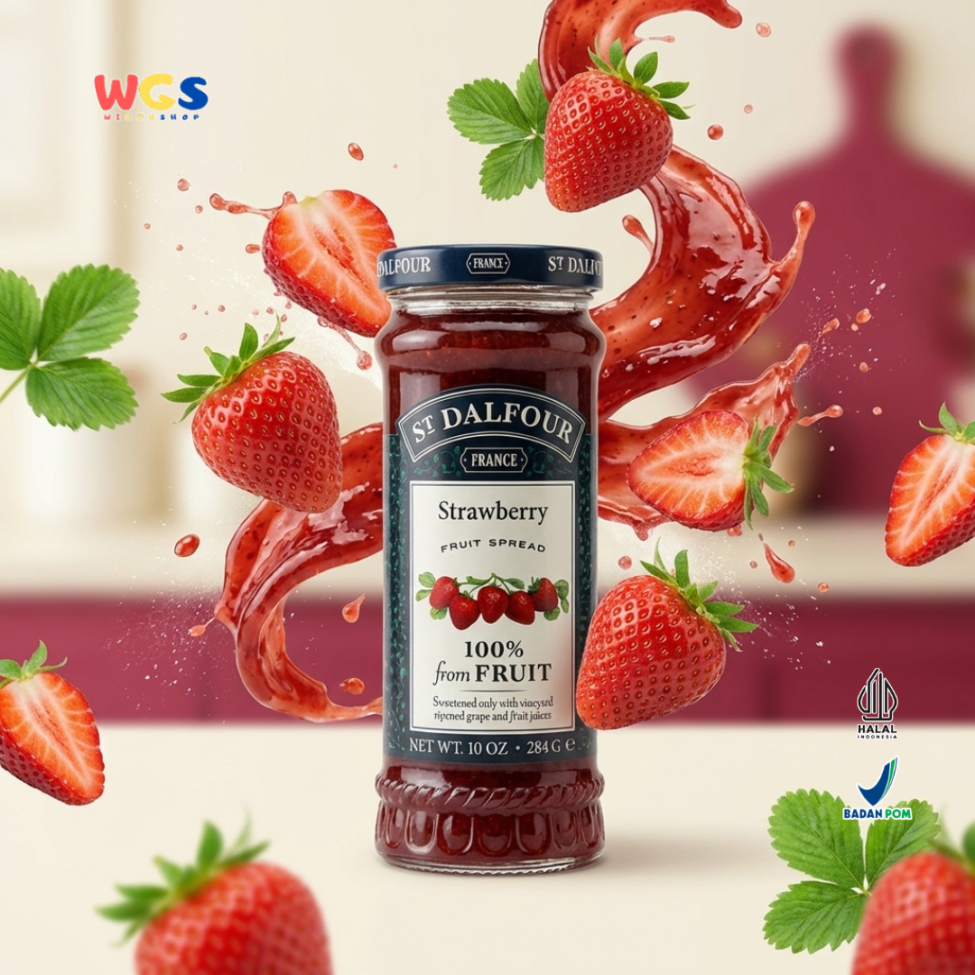 St. Dalfour Strawberry Fruit Spread 284g