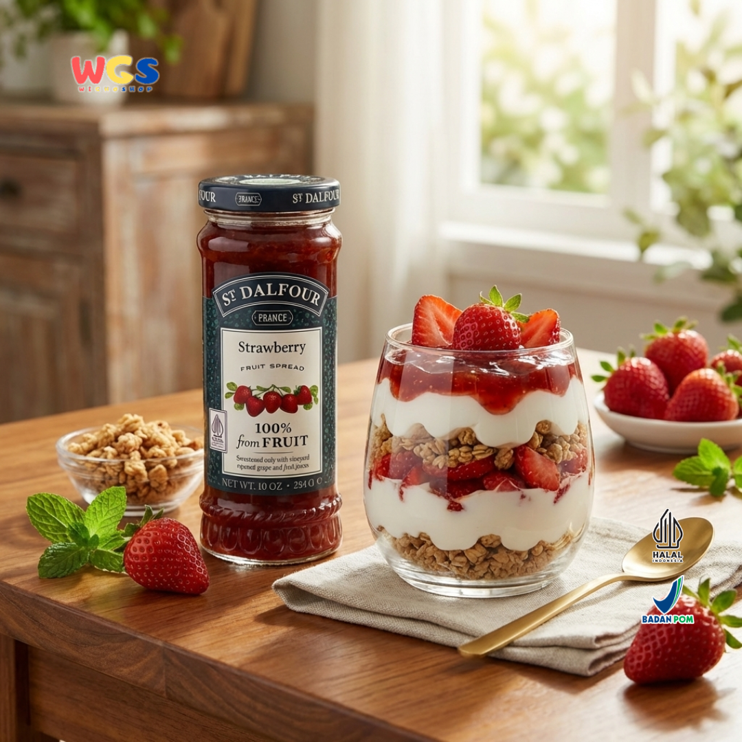 St. Dalfour Strawberry Fruit Spread 284g