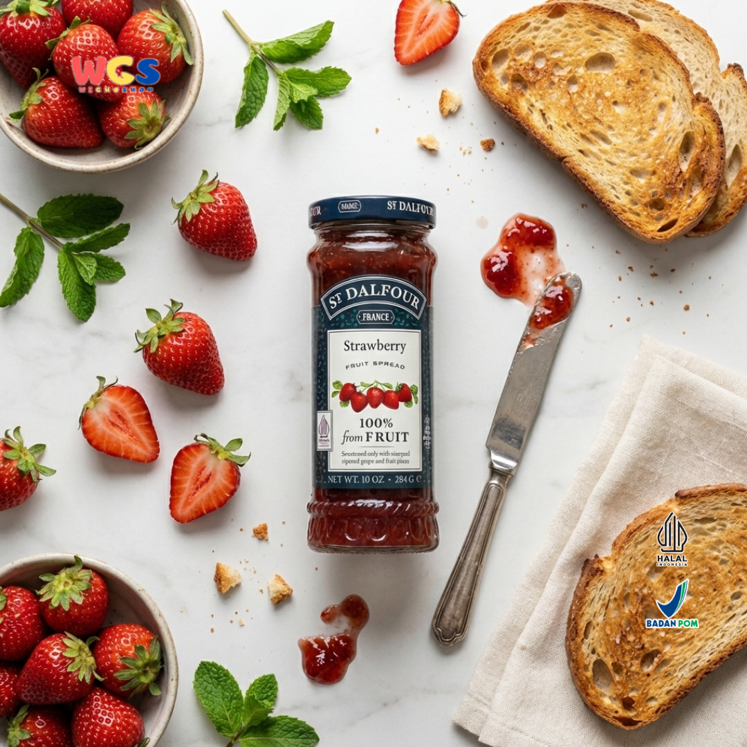 St. Dalfour Strawberry Fruit Spread 284g