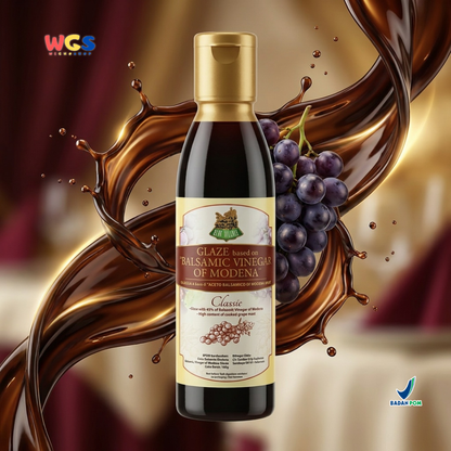 Star Village Balsamic Vinegar Glaze 180g - Saus Cuka Modena untuk Salad Steak