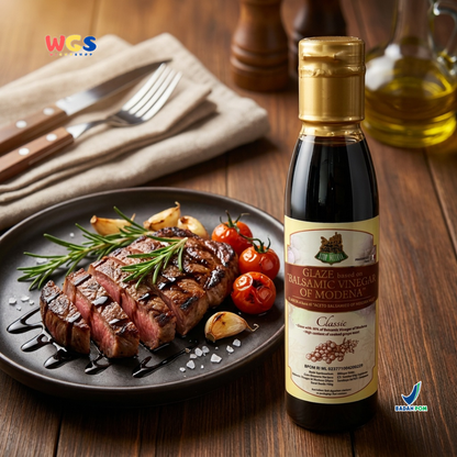 Star Village Balsamic Vinegar Glaze 180g - Saus Cuka Modena untuk Salad Steak
