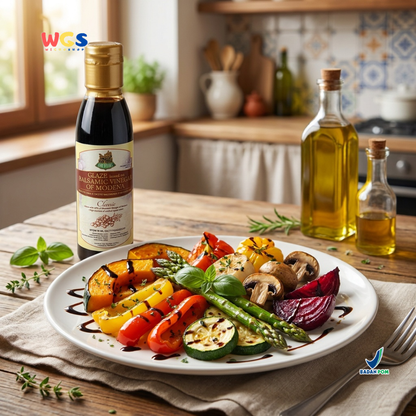 Star Village Balsamic Vinegar Glaze 180g - Saus Cuka Modena untuk Salad Steak
