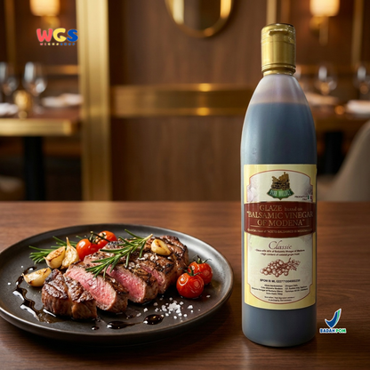 Star Village Balsamic Vinegar Glaze 500g - Saus Cuka Modena untuk Salad Steak