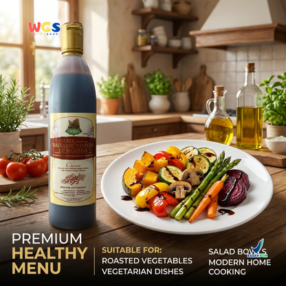 Star Village Balsamic Vinegar Glaze 500g - Saus Cuka Modena untuk Salad Steak
