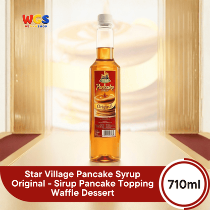 Star Village Pancake Syrup Original 710ml - Sirup Pancake Topping Waffle Dessert