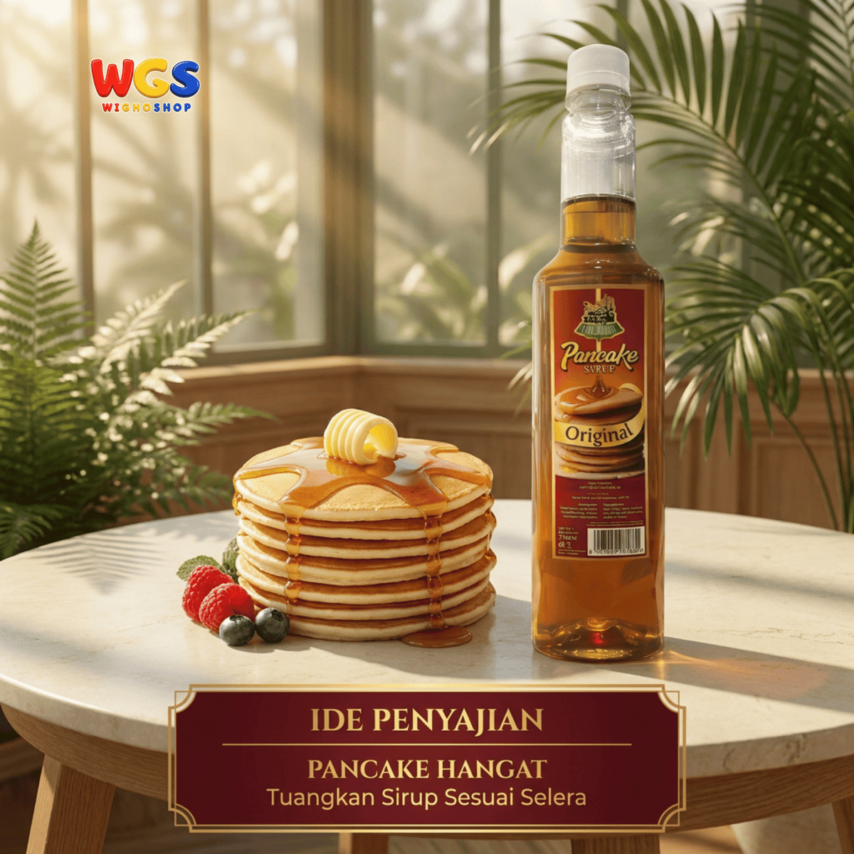 Star Village Pancake Syrup Original 710ml - Sirup Pancake Topping Waffle Dessert