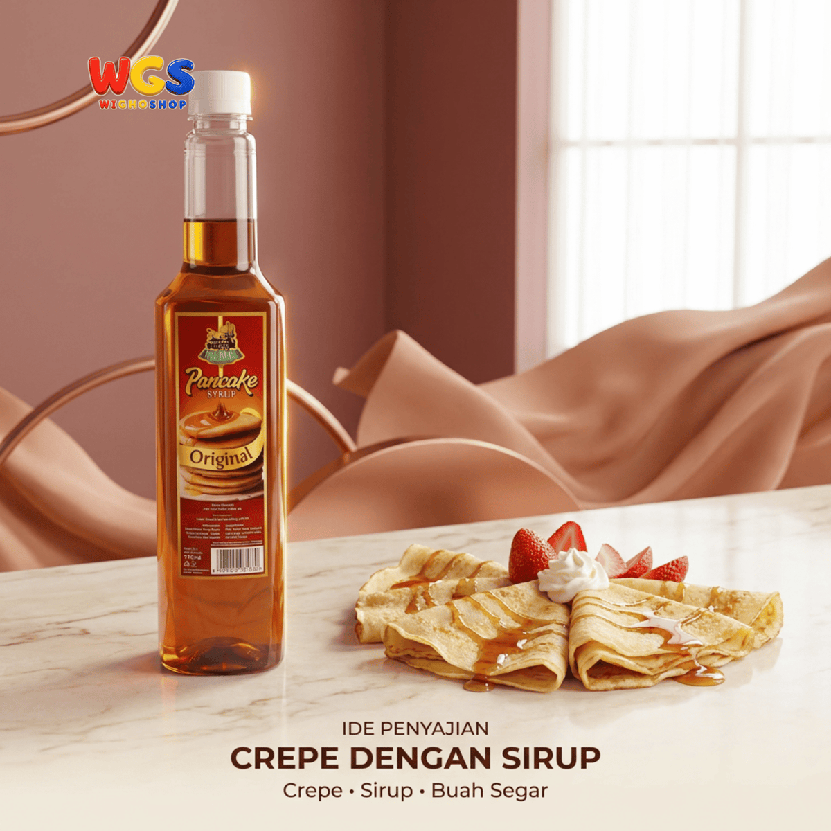 Star Village Pancake Syrup Original 710ml - Sirup Pancake Topping Waffle Dessert