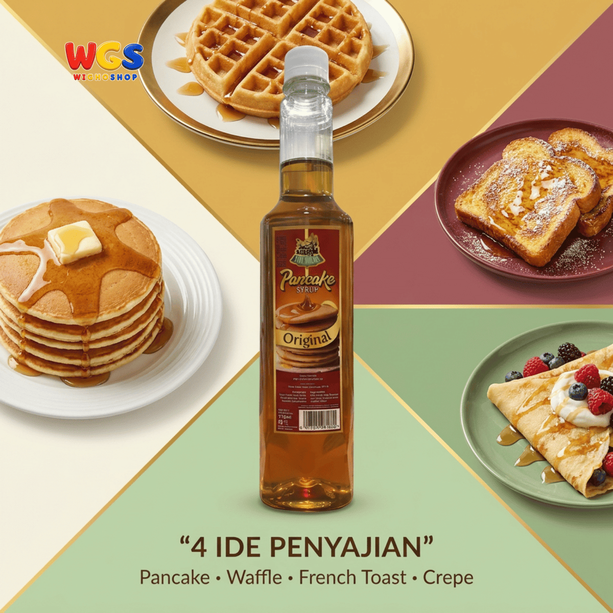 Star Village Pancake Syrup Original 710ml - Sirup Pancake Topping Waffle Dessert