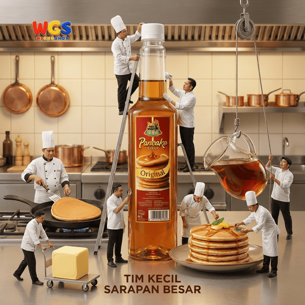 Star Village Pancake Syrup Original 710ml - Sirup Pancake Topping Waffle Dessert