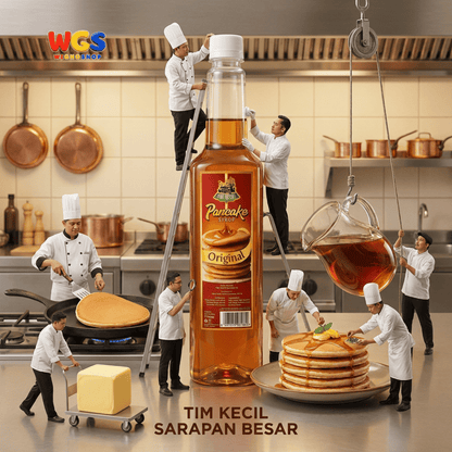 Star Village Pancake Syrup Original 710ml - Sirup Pancake Topping Waffle Dessert