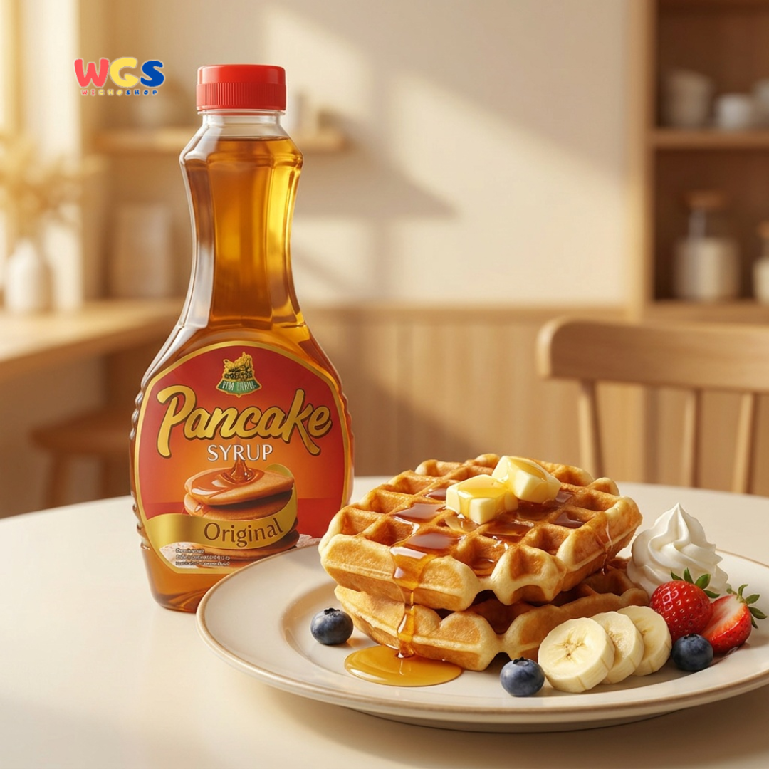 Star Village Pancake Syrup Original 710ml - Sirup Pancake Topping Waffle Roti Ice Cream Dessert Sarapan