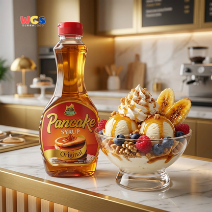 Star Village Pancake Syrup Original 710ml - Sirup Pancake Topping Waffle Roti Ice Cream Dessert Sarapan