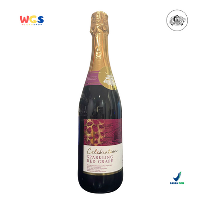 Star Village Sparkling Red Grape 750ml – Minuman Anggur Merah Non Alkohol untuk Momen Spesial
