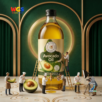 Sunny Perfect Minyak Alpukat 1L - Avocado Oil 100% Minyak Goreng untuk Tumis Sauteing Frying Salad Dressing