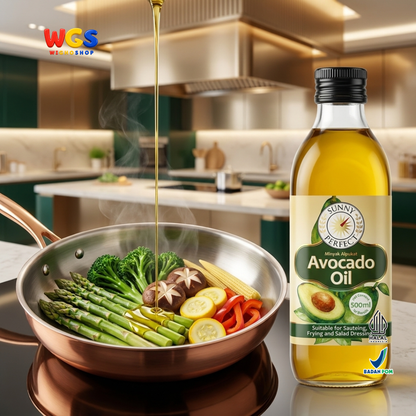 Sunny Perfect Minyak Alpukat Avocado Oil 500ml - 100% Avocado Oil Minyak Goreng Tumis Sauteing Salad Dressing