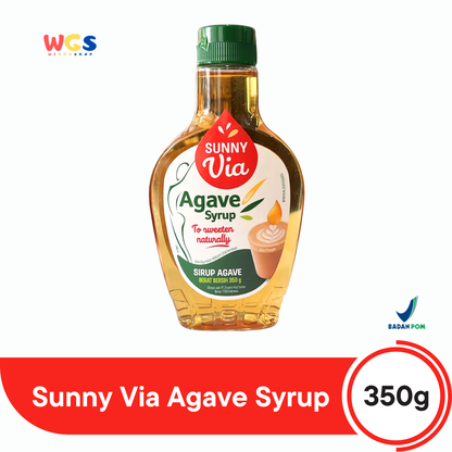 Sunny Via Agave Syrup 350g – Pemanis Alami Sehat dari 100% Sirup Agave Murni