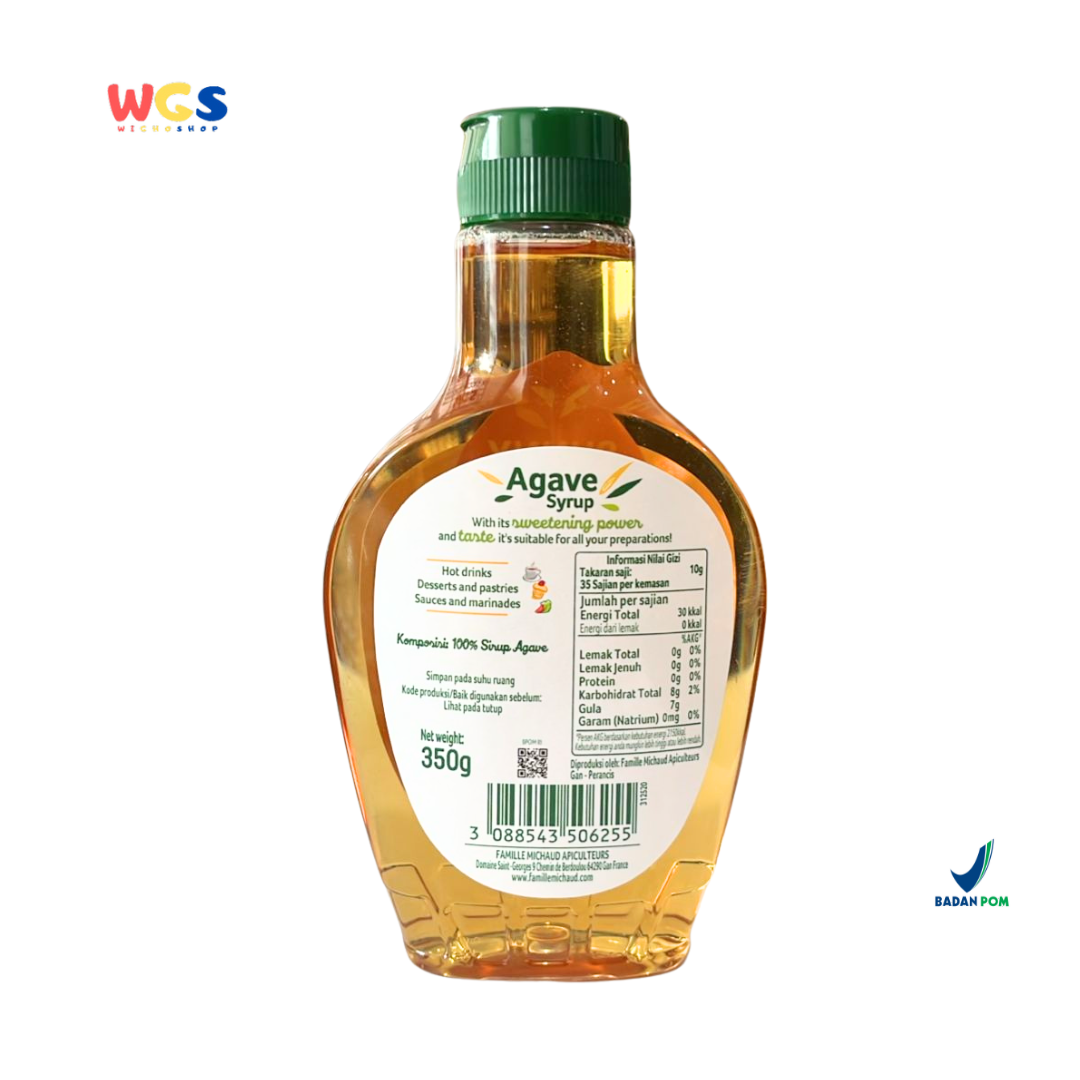 Sunny Via Agave Syrup 350g – Pemanis Alami Sehat dari 100% Sirup Agave Murni