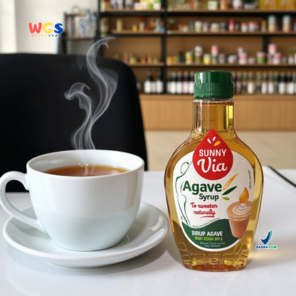 Sunny Via Agave Syrup 350g – Pemanis Alami Sehat dari 100% Sirup Agave Murni