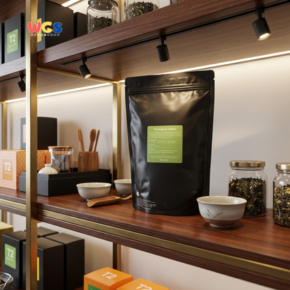 T2 Gorgeous Geisha Loose Leaf Green Tea 250g - Teh Hijau Premium Rasa Stroberi dan Cream