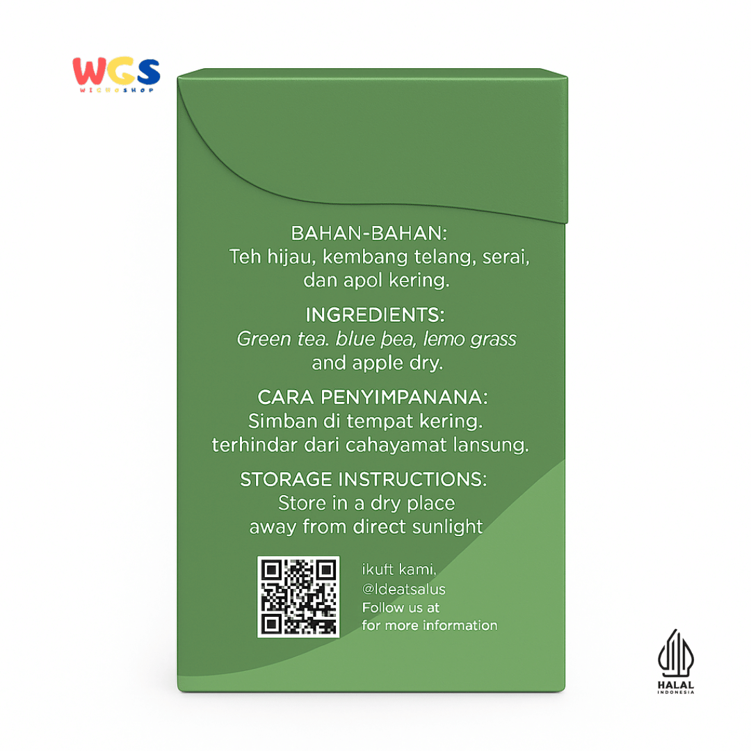 TEA N TALES Kencana Wungu Signature Tea 10g (5x2g) – Teh Herbal Apel & Bunga yang Menyegarkan