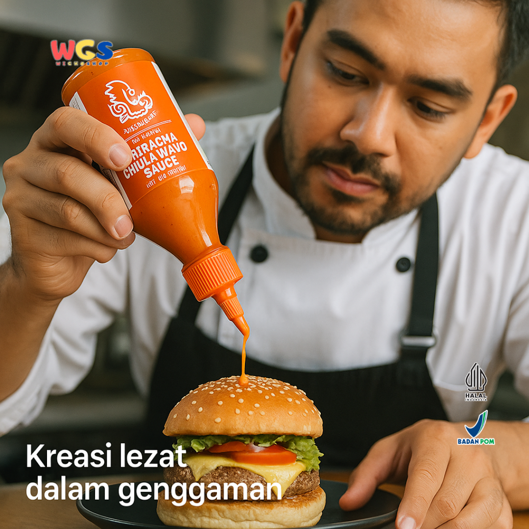 THAI DRAGON Sriracha Chilli Mayo Sauce 200ml | Saus Mayo Pedas Gurih Halal Khas Thailand