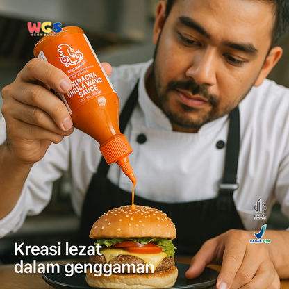 THAI DRAGON Sriracha Chilli Mayo Sauce 200ml | Saus Mayo Pedas Gurih Halal Khas Thailand