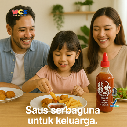 THAI DRAGON Sweet Chilli Sauce 455ml | Saus Cabai Manis Thailand Halal Serbaguna