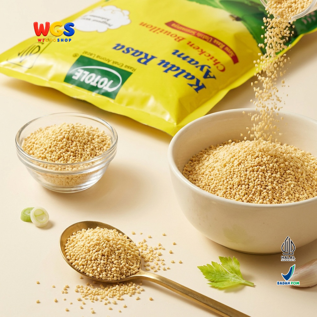 TOTOLE Kaldu Rasa Ayam 454g - Kaldu Ayam Bubuk Bumbu Penyedap Sup Tumisan Nasi Mi Gorengan Chicken Bouillon