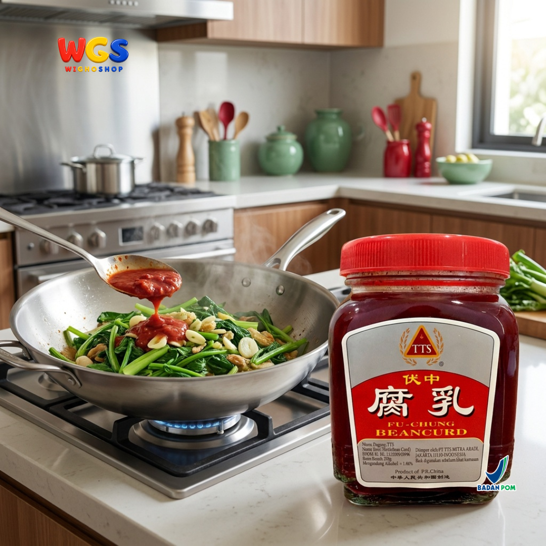 TTS Fu-Chung Beancurd 250g - Tahu Merah Fermentasi Fermented Bean Curd Bumbu Bubur Sup Tumisan Masakan Asia