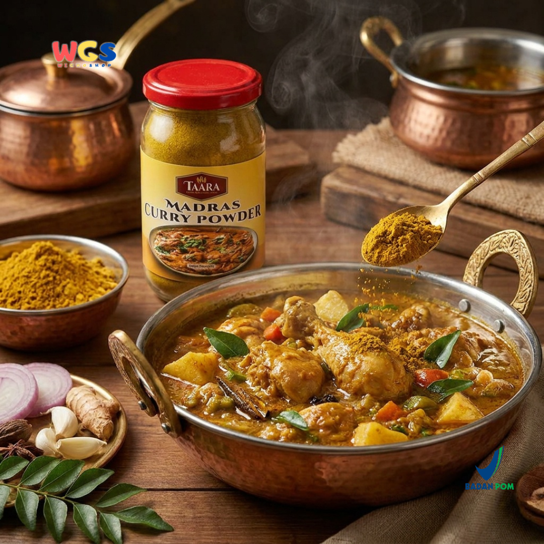 TAARA Indian Seasoning Madras Curry Powder 250g - Authentic Curry Seasoning from India