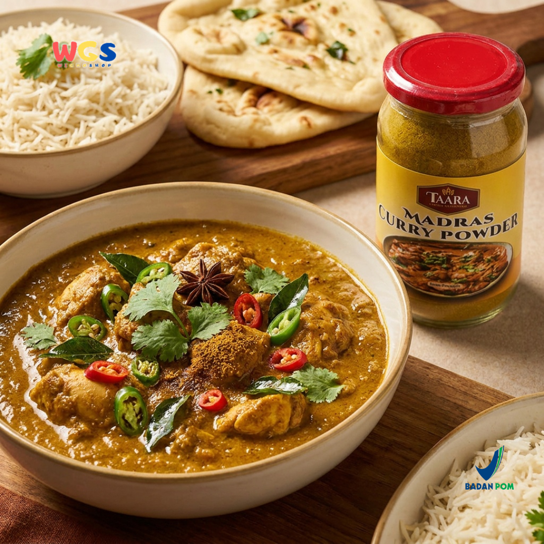 TAARA Indian Seasoning Madras Curry Powder 250g - Authentic Curry Seasoning from India