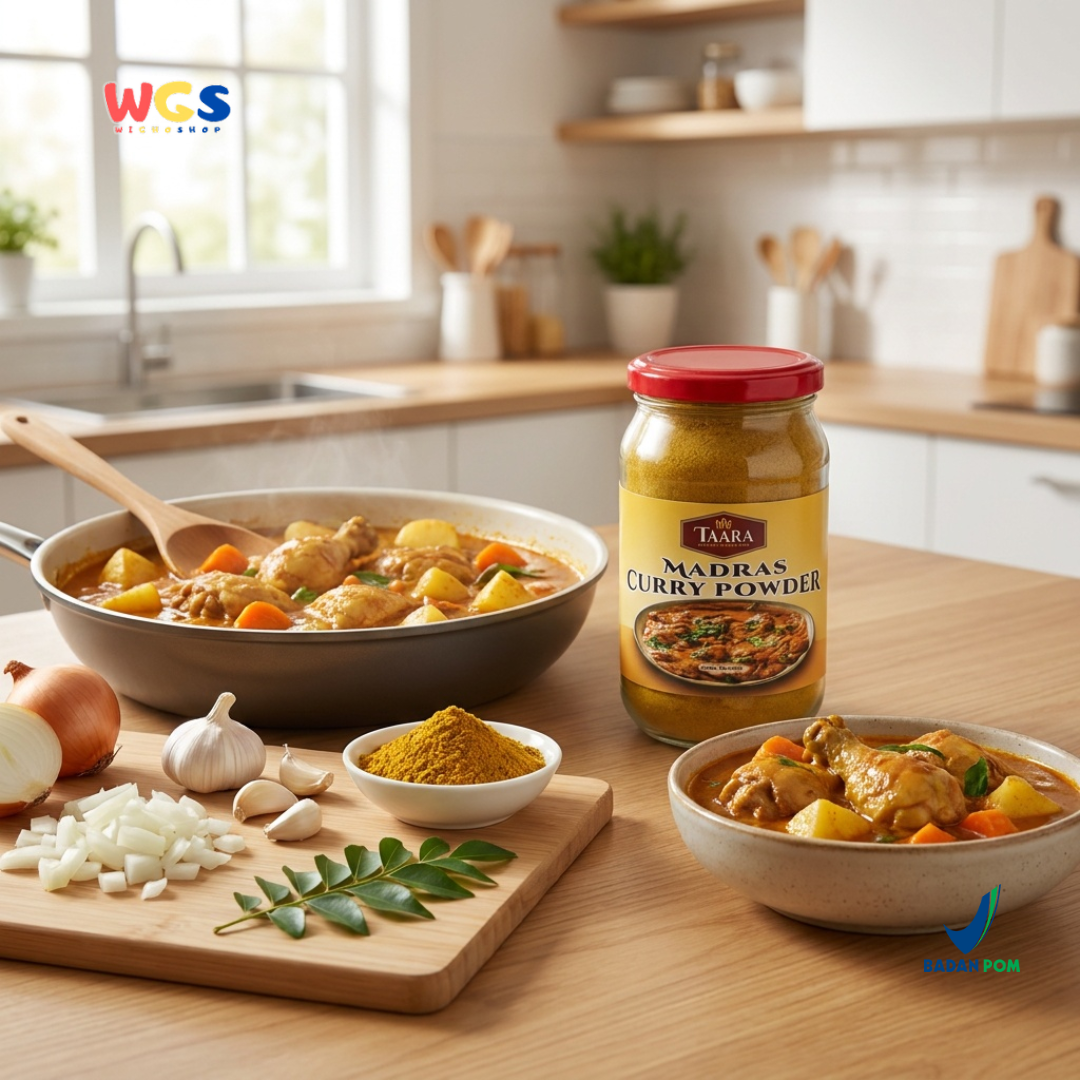 TAARA Indian Seasoning Madras Curry Powder 250g - Authentic Curry Seasoning from India