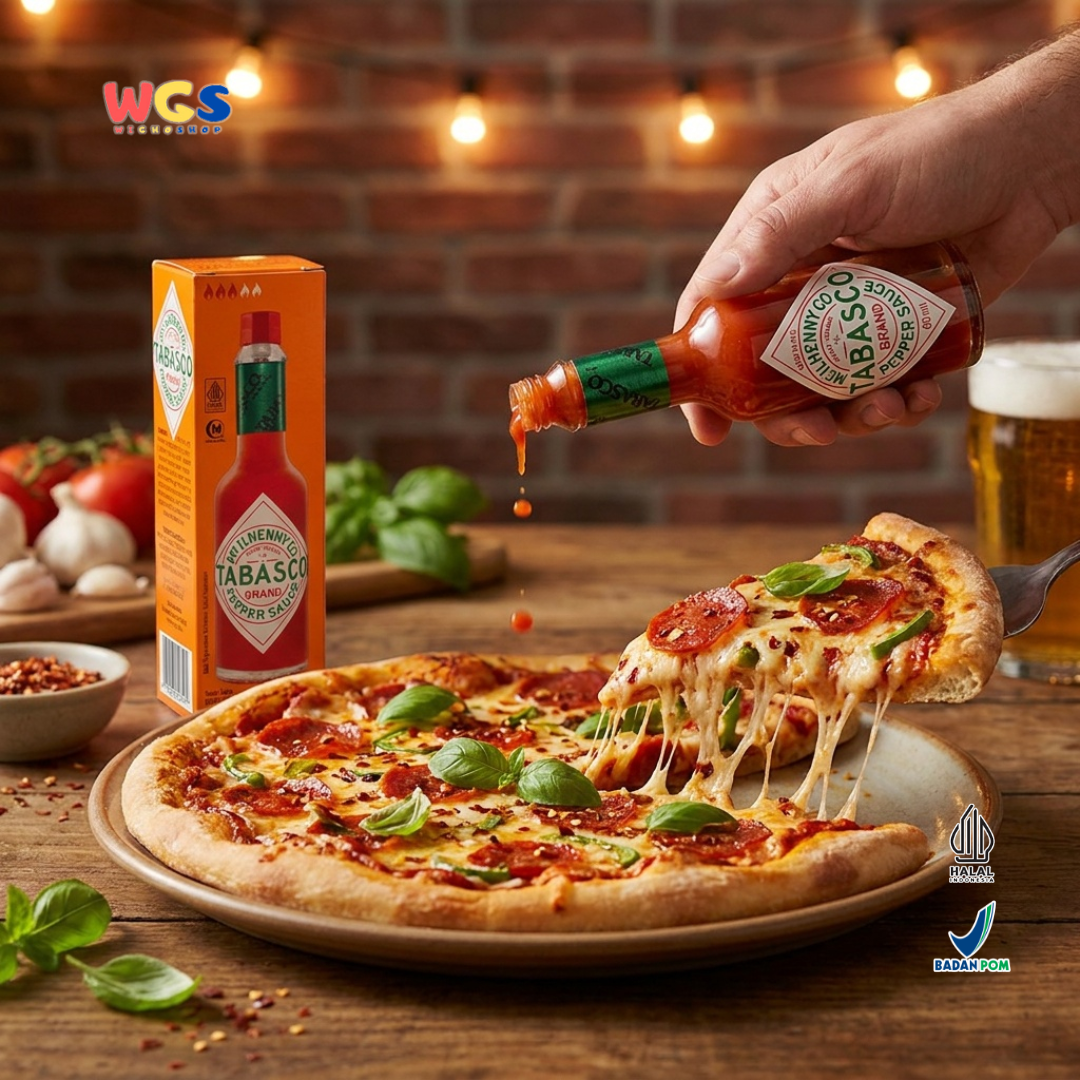 Tabasco Original Red Pepper Sauce 60ml - Classic Hot American Chili Sauce